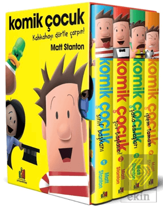 Komik Çocuk 4 Kitap Set