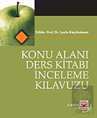 Konu Alanı Ders Kitabı İnceleme Kılavuzu