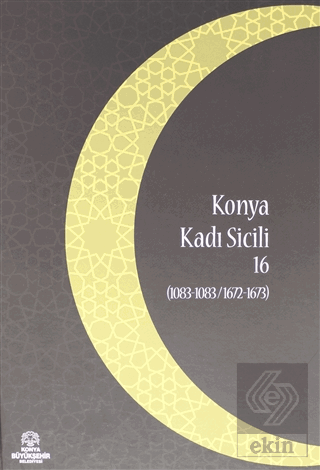 Konya Kadı Sicili 16