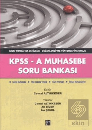 KPSS - A Muhasebe Soru Bankası