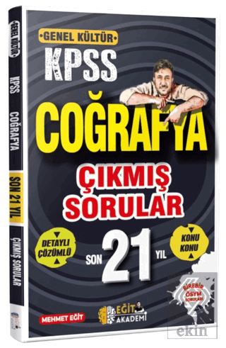 KPSS Coğrafya Son 21 Yıl Çıkmış Sorular