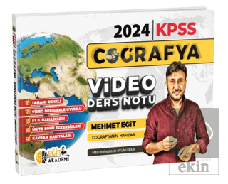 KPSS Coğrafya Video Ders Notları