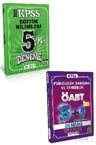 KPSS Eğitim Bilimleri 5 Deneme + ÖABT Psikolojik D