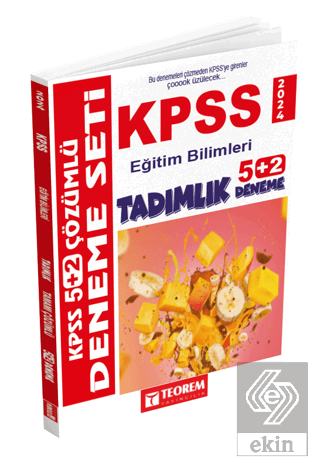 KPSS Eğitim Bilimleri Çözümlü 5 + 2 Deneme