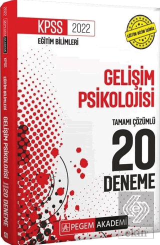 KPSS Eğitim Bilimleri Gelişim Psikolojisi 20 Denem