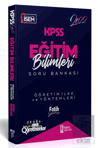 2022 KPSS Eğitim Bilimleri Öğretim İlke ve Yönteml