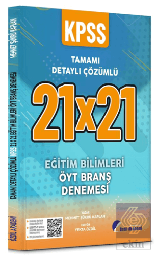 KPSS Eğitim Bilimleri Öğretim Yöntem Teknikleri 21