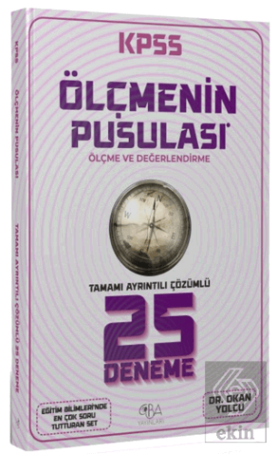 KPSS Eğitim Bilimleri Ölçme ve Değerlendirme 25 Deneme Çözümlü