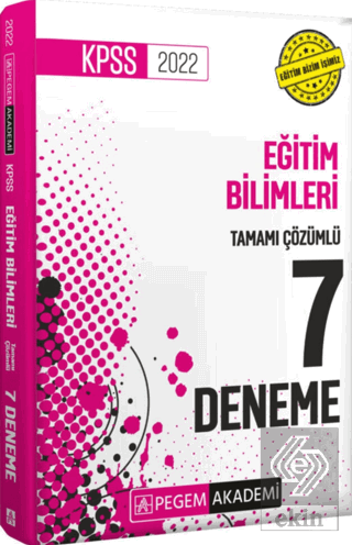 KPSS Eğitim Bilimleri Tamamı Çözümlü 7 Deneme