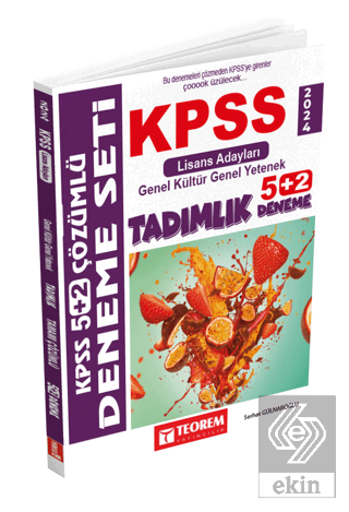 KPSS Genel Kültür - Genel Yetenek Çözümlü 5 + 2 De