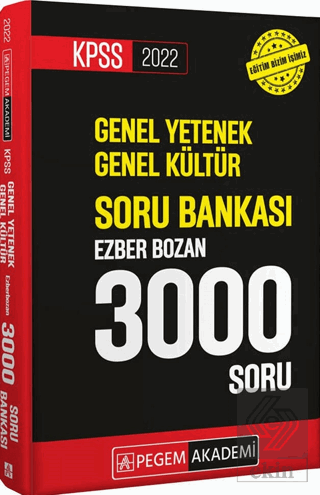 KPSS Genel Yetenek Genel Kültür Soru Bankası Ezber