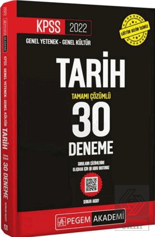 KPSS Genel Yetenek - Genel Kültür Tarih 30 Deneme