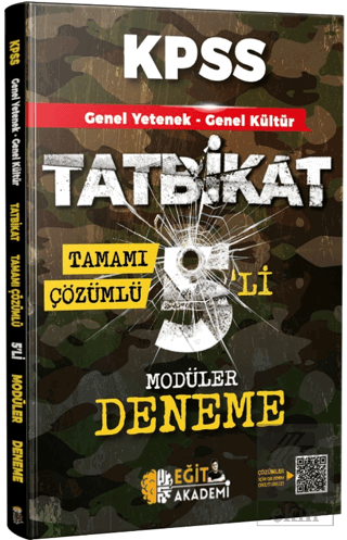 KPSS GYGK Tatbikat Çözümlü 5 Deneme Eğit Akademi