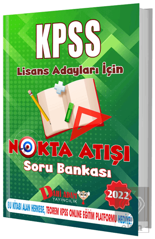 2022 KPSS Lisans Nokta Atışı Soru Bankası