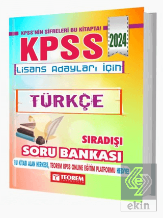 KPSS Lisans Türkçe Sıradışı Soru Bankası