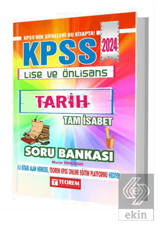 KPSS Lise Ön Lisans Tam İsabet Tarih Soru Bankası