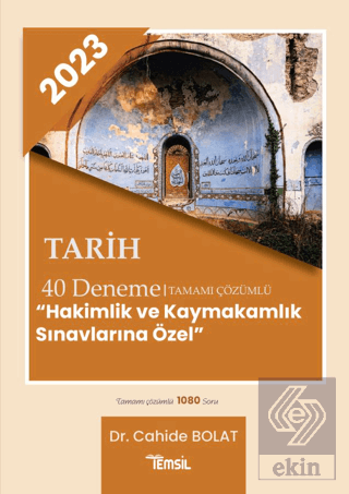 KPSS Tarih Tamamı Çözümlü 40 Deneme