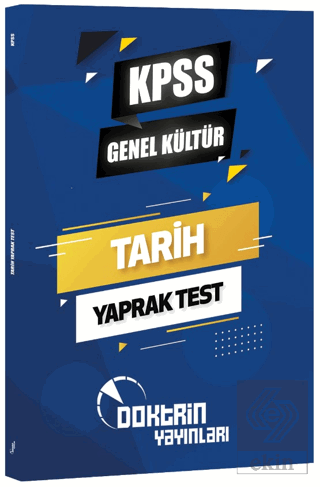 KPSS Tarih Yaprak Test