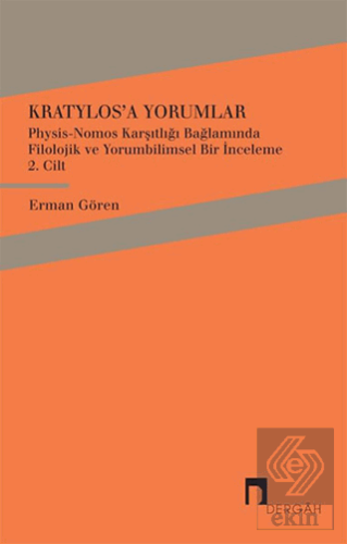 Kratylos'a Yorumlar 2. Cilt