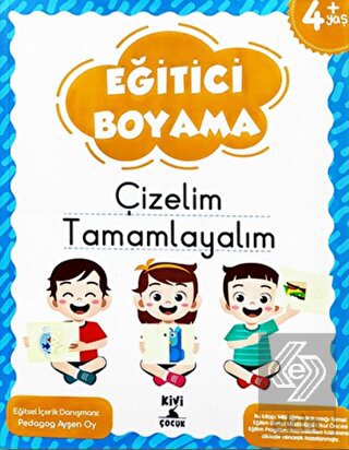 Ktb Kivi Eğitici Boyama Çizelim Tamamlayalim Kivi