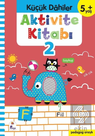 Küçük Dahiler Aktivite Kitabı 2 (5+ Yaş)