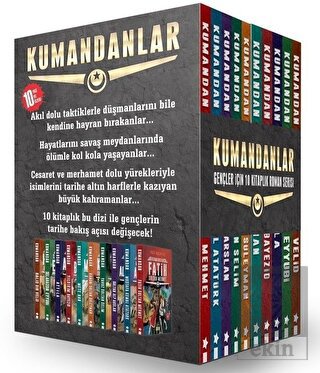 Kumandanlar Seti (10 Kitap Takım Kutulu)