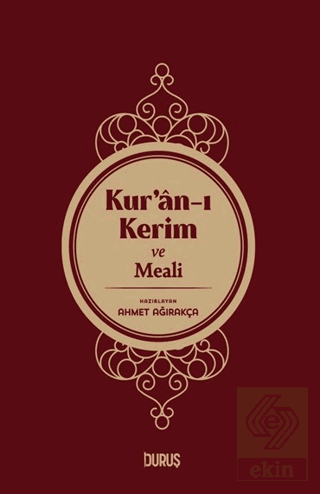 Kur'an-ı Kerim ve Meali (Büyük Boy)