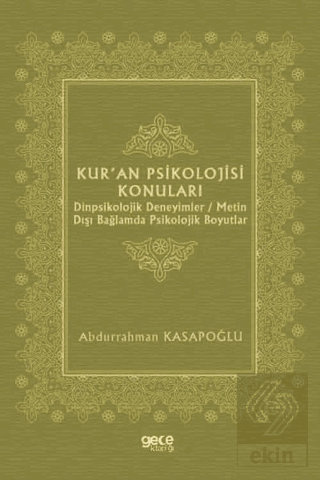 Kur\'an Psikolojisi Konuları