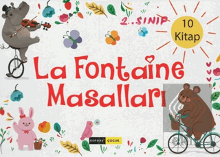 La Fontaine Masalları Seti - 10 Kitap Takım