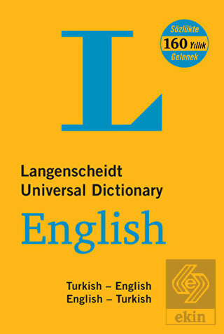 Langenscheidt\'s Universal Dictionary English - Tur