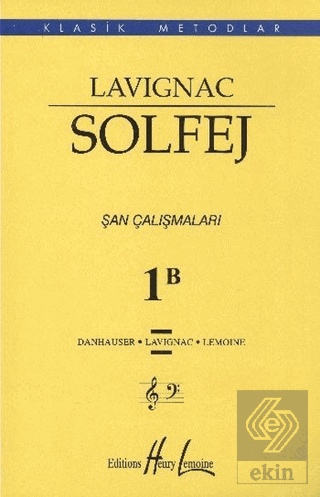 Lavignac Solfej 1B (Büyük Boy)