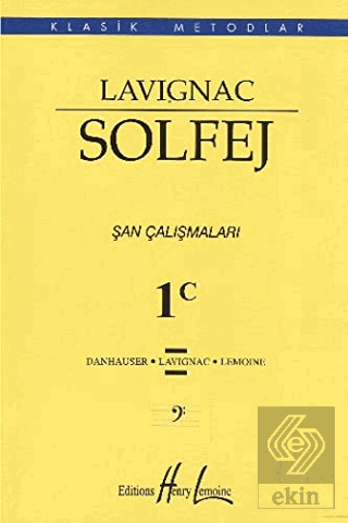 Lavignac Solfej 1C - Küçük Boy