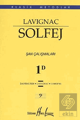 Lavignac Solfej 1D (Küçük Boy)