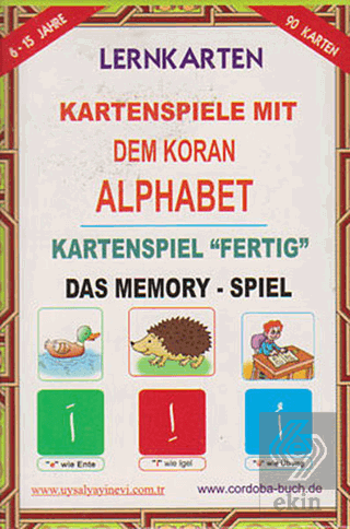 Lernkarten Kartenspiele Mit Dem Koran Alphabet