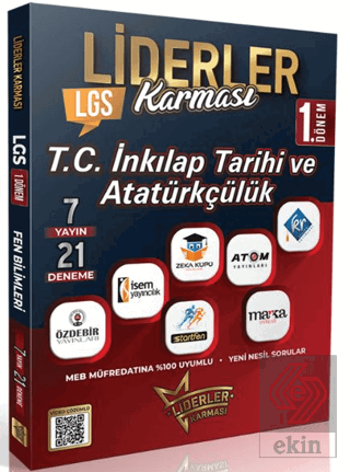 LGS 1.Dönem İnkılap Tarihi Denemeleri 7 Yayın 21 Deneme