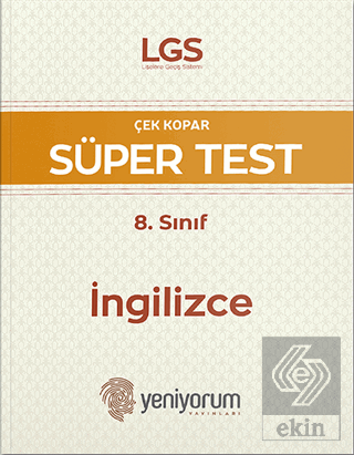 LGS Çek Kopar Süper Test 8. Sınıf İngilizce