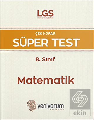 LGS Çek Kopar Süper Test 8. Sınıf Matematik