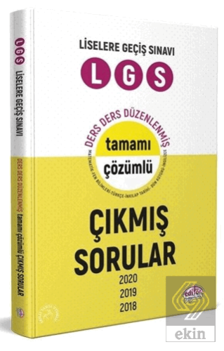 LGS Çıkmış Sorular ve Çözümleri