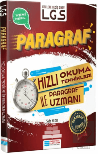 LGS Hızlı Okuma Teknikleri İle Paragraf Uzmanı Evr