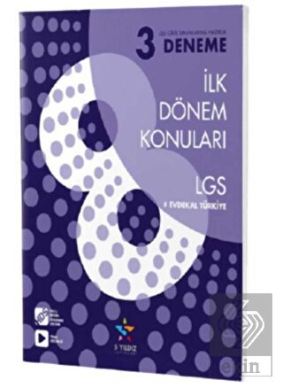 LGS İlk Dönem Konuları 3'Lü Deneme