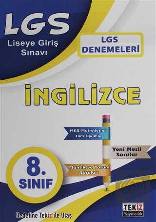 LGS İngilizce Denemesi 8. Sınıf