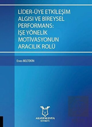 Lider-Üye Etkileşim Algısı ve Bireysel Performans: