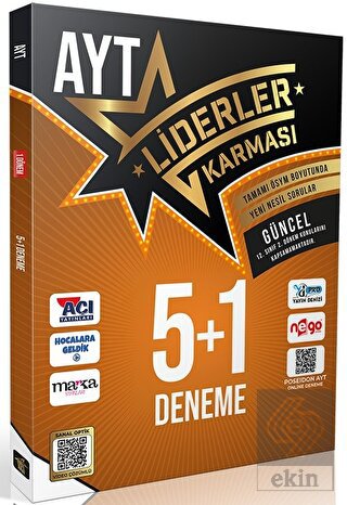 Liderler Karması 2023 AYT 5+1 Deneme Seti