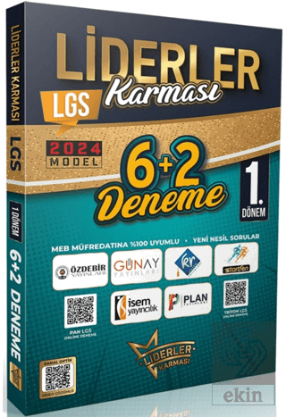 Liderler Karması LGS 1. Dönem 6+2 Deneme Seti