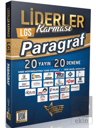 Liderler Karması Lgs Paragraf Denemeleri- 20 Yayın