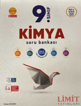 Limit Yayınları 9.Sınıf Kimya Soru Bankası