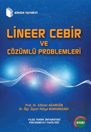 Lineer Cebir ve Çözümlü Problemleri