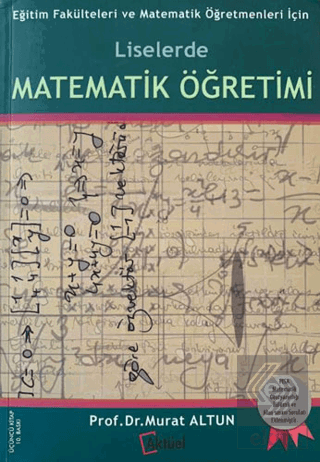 Liselerde Matematik Öğretimi Murat Altun
