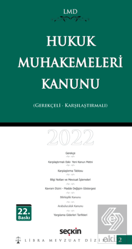 LMD 2 Hukuk Muhakemeleri Kanunu Gerekçeli - Karşıl