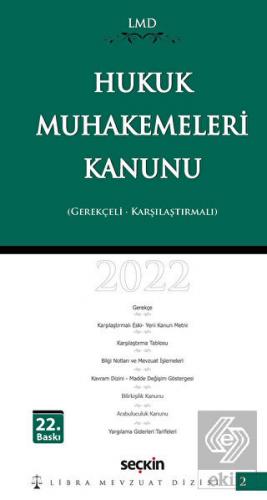 LMD 2 Hukuk Muhakemeleri Kanunu Gerekçeli - Karşıl